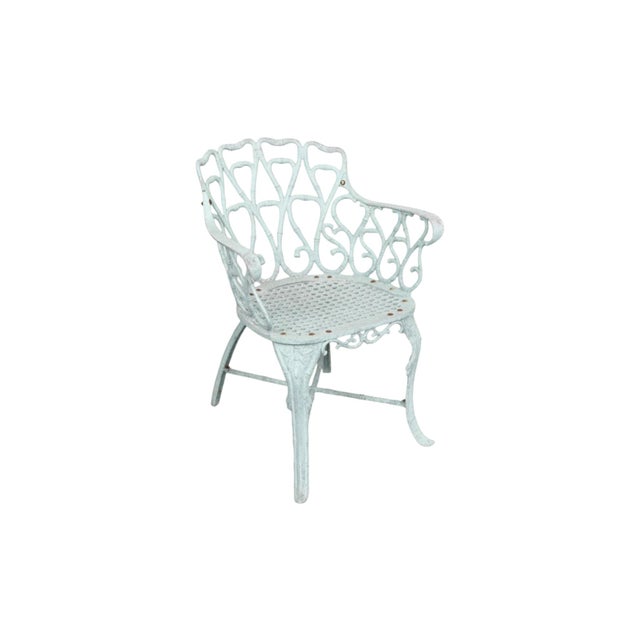 Verdigris Patio Dining Set 5pcs For Sale - Image 18 of 18