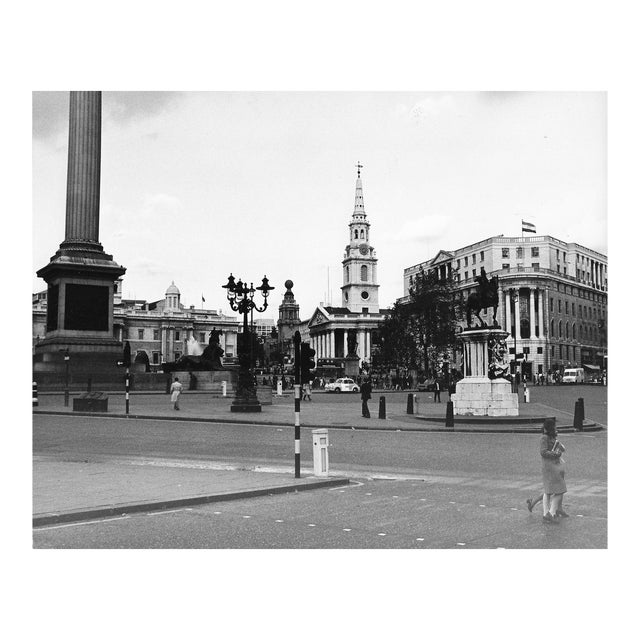 1971 Trafalgar Square London Photograph by Don Ware For Sale