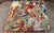 Red Woven Tropical Bird Cushion Cover For Sale - Image 8 of 14