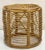 Wood Mid-Century Modern Cane Wicker or Rattan Stools From Spain - Two Available For Sale - Image 7 of 8