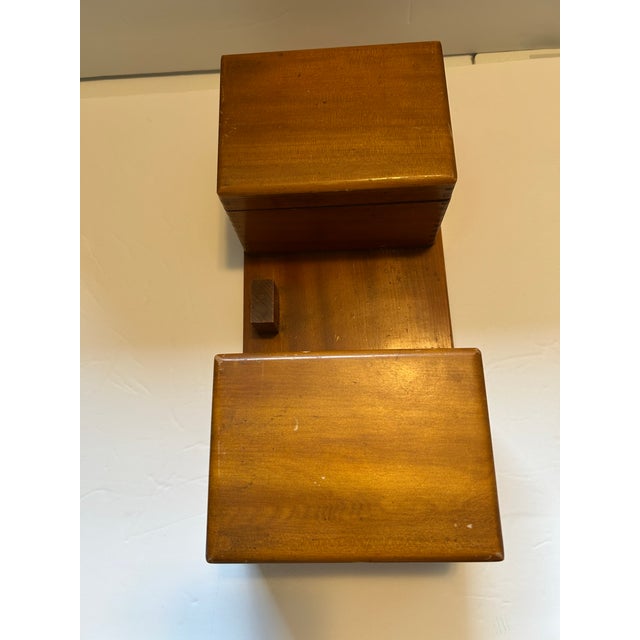 Early 20th Century Charles Company - Mohawk Chief Brand - Double Cigar Box For Sale - Image 6 of 12