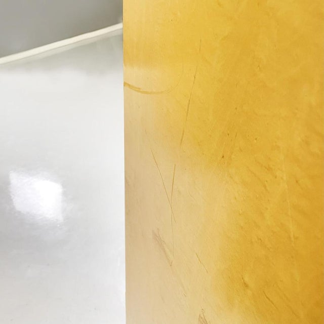 Italian Modern Light Briar with Smoked Glass Bookcase attributed to Saporiti, 1970s, Set of 3 For Sale - Image 15 of 18