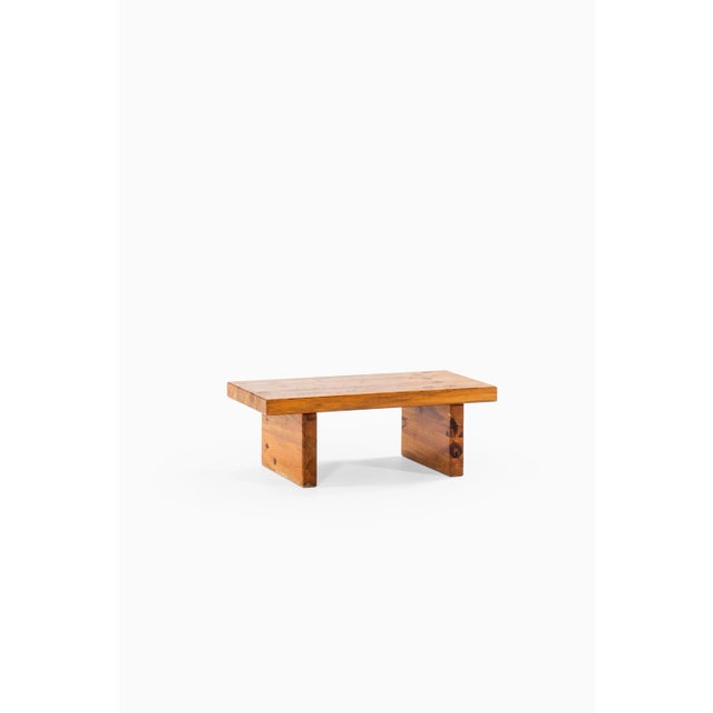 1970s Scandinavian Modern Bamse Pine Bench by Roland Wilhelmsson for Karl Andersson & Söner AB, 1970s For Sale - Image 5 of 6