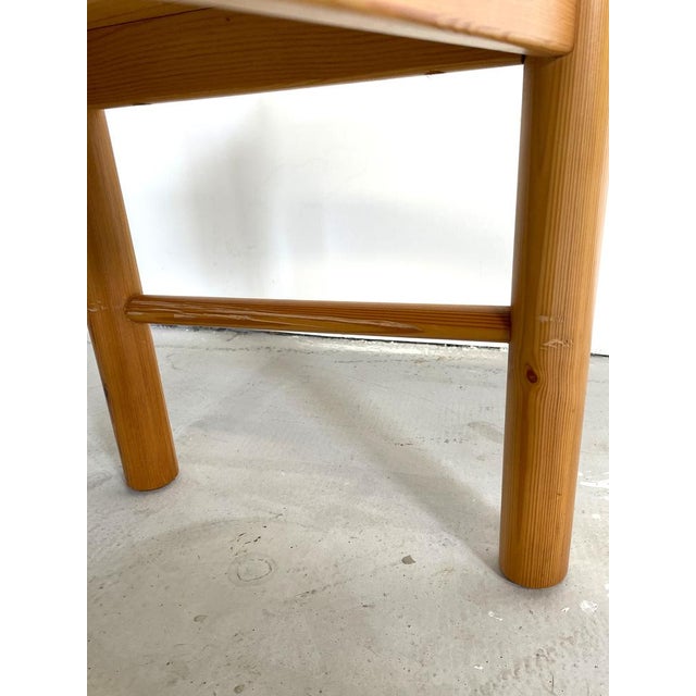 Set of Pine Chairs with Armrests attributed to R. Daumiller, 1970s For Sale - Image 10 of 15