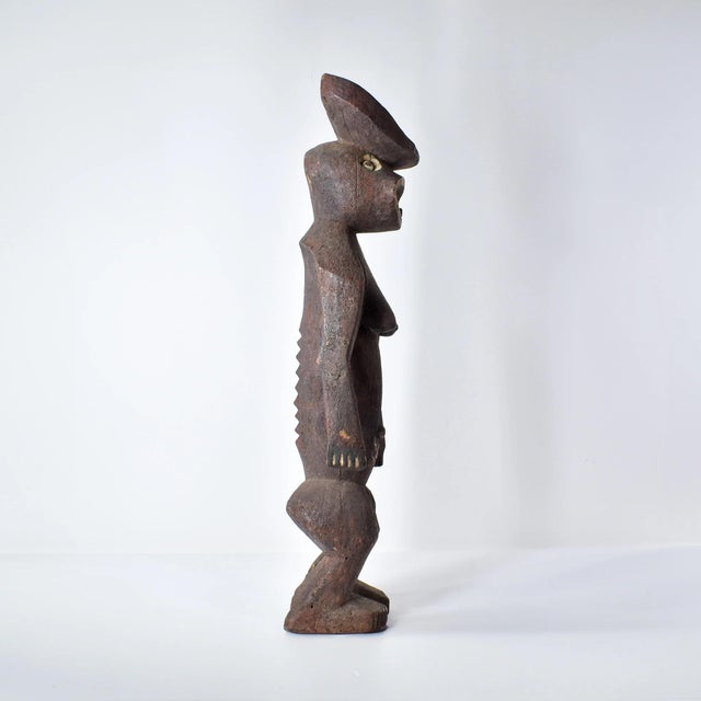 Brown Early 20th Century Mama Mangam Female Fetish Figurine Nigeria For Sale - Image 8 of 17
