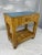 Split Bamboo One Drawer Side Table Nightstand For Sale - Image 13 of 13