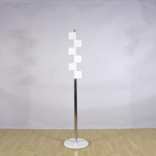 Space Age Coat Rack in Chrome Metal and ABS, 1970s For Sale - Image 9 of 9