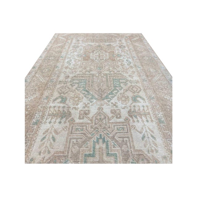 Vintage Old Persian Karajeh Runner Rug 4x14 For Sale In Dallas - Image 6 of 9