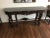 American Antique 1920s Berkey and Gay Style Marble Topped Sideboard Console For Sale - Image 3 of 13