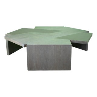 Crossing Trio Cocktail Table by Thomas Pheasant for McGuire For Sale