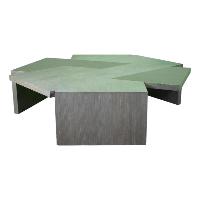 Crossing Trio Cocktail Table by Thomas Pheasant for McGuire For Sale