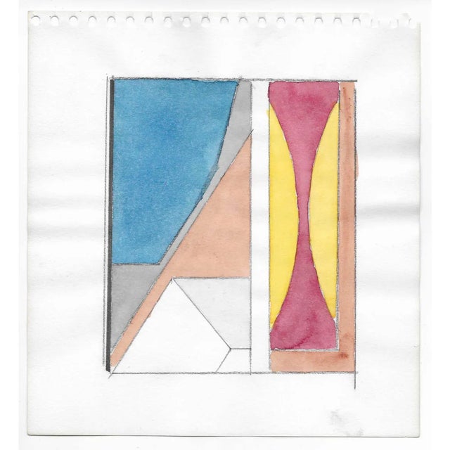 From New York painter Charles Dudley's 1996 sketchbook. Each sheet is 7.5 x 7 inches and signed on the back.