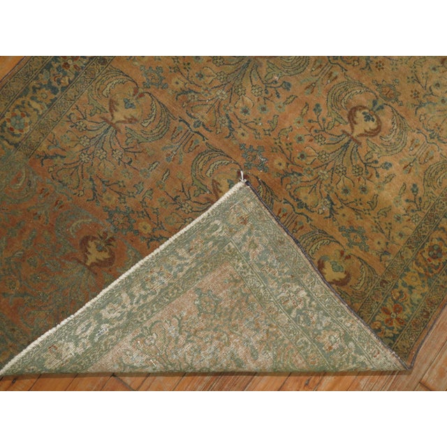 Persian Early 20th Century Persian Sarouk Scatter Rug For Sale - Image 3 of 6