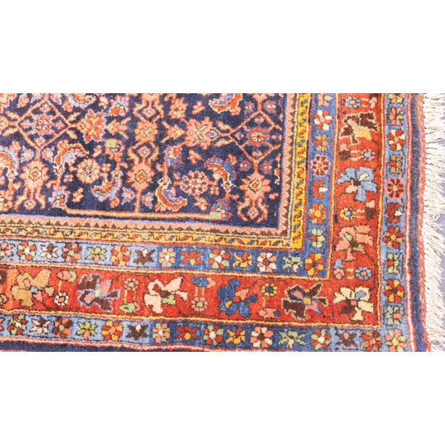 Early 20th Century Antique Persian Bidjar Rug 3'8'' X 5'2'' For Sale - Image 5 of 7