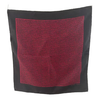 1990s Hermès Gavroche Black And Red For Sale