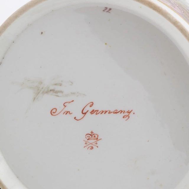 Large Antique Early 19th Century George III Derby Porcelain Porter's Tankard Mug With Alpine Landscape "In Germany", Circa 1810 For Sale - Image 11 of 12