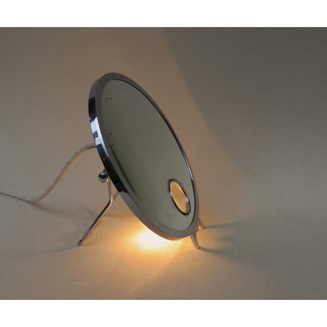 Metal Art Deco Magnifying Table Mirror from Le Mirophar Brot, 1920s For Sale - Image 7 of 18