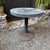 20th Century Brutalist Concrete Metal Side Table For Sale - Image 4 of 11