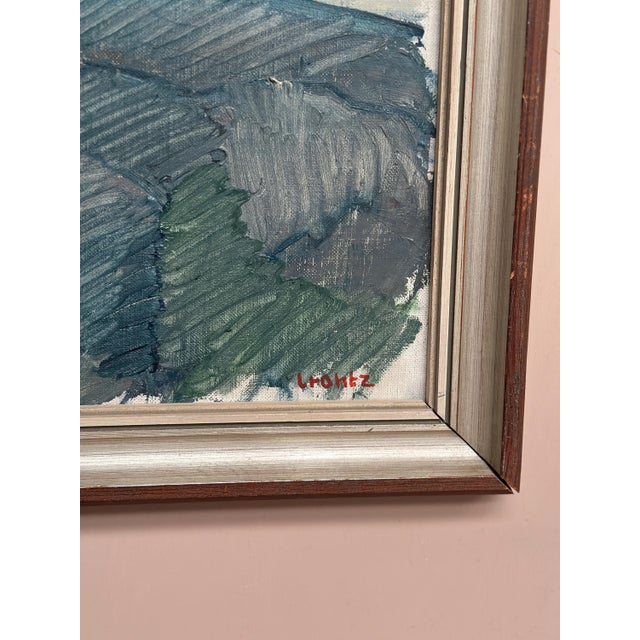 Bengt Crantz, Swedish Landscape, 20th Century, Oil on Canvas For Sale - Image 13 of 16