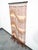 Mid-Century Modern Vintage Hippie Boho Door Way Wood Bead Curtain Hanging Brown Tan Room Divider For Sale - Image 3 of 10