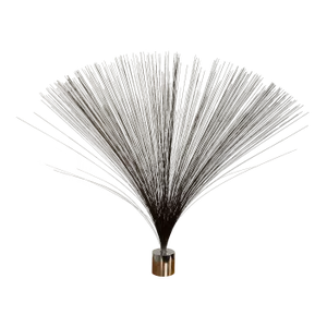 Mid Century Modern Harry Bertoia Style Spray Sculpture Chrome