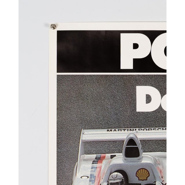 Porsche Martini Racing Double World Champions Poster from Advertising Agency Strenger, 1976 For Sale - Image 6 of 9