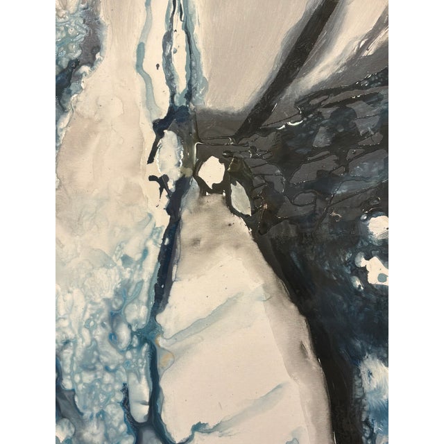 Revelation Go With the Flow Hand Painted Art For Sale - Image 4 of 5