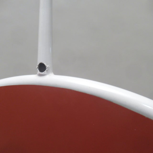 White Umbrella Coat Rack Mirror fromLisolachenoncè, 1980 For Sale - Image 8 of 9