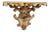 Italian Carved Wall-Mounted Shelf For Sale