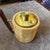 Wood 1950s Aldo Tura Mid-Century Modern Goatskin and Brass Ice Bucket For Sale - Image 7 of 11