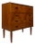Vintage Danish Teak Dresser with Mirror, 1960s For Sale