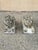 Vintage Classical Style Cast Cement Concrete Guardian Entry Lions - Pair For Sale In Philadelphia - Image 6 of 16