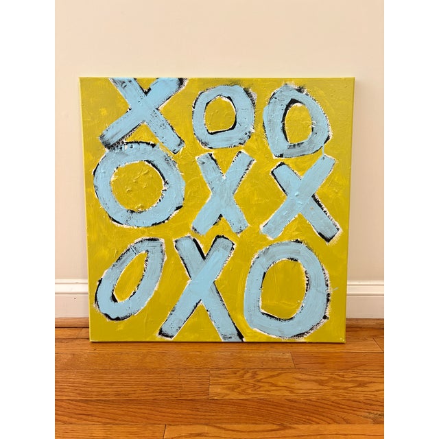 Abstract Sarah Trundle, Contemporary Abstract Painting, "Swak, No. 1" For Sale - Image 3 of 5