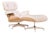 Charles and Ray Eames for Herman Miller Mid Century White Oak Eames Lounge Chair and Ottoman For Sale