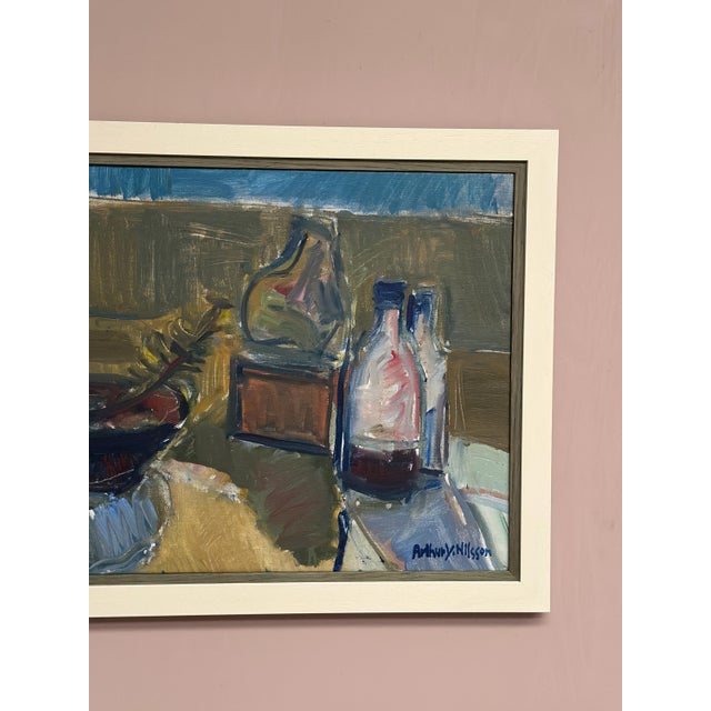 Y. Nilsson, Still Life, 1950s, Oil on Canvas, Framed For Sale - Image 14 of 18