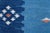 Doris Leslie Blau Vintage Indian Dhurrie Light Blue Flatweave Cotton Rug For Sale - Image 10 of 10