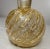 Glass Vintage Hand Blown Italian Murano Venetian Gold Flek Glass Scent Perfume Bottle For Sale - Image 7 of 13