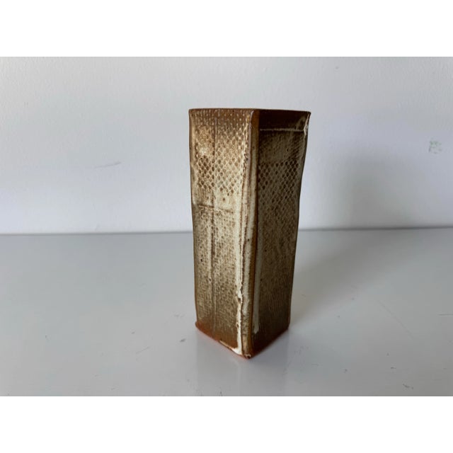 Ceramic Vintage Stevens Organic Studio Pottery Vase For Sale - Image 7 of 12