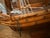 Vintage Handcrafted Wooden HMS Victory Model Ship For Sale - Image 15 of 16