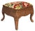 So on trend in Granny Chic, Coastal Cottage, or Organic Chic decor, this lovely natural wicker footstool with braided...