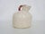 White and Red Stoneware Pitcher, 1970s For Sale - Image 3 of 9