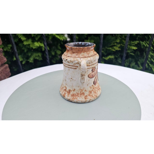 Fat Lava Ceramic Vase from Strehla, East Germany, 1970s For Sale - Image 6 of 7