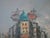 1970s Studio DeVity Italia Street of Paris Impressionist Signed Oil on Canvas For Sale - Image 4 of 16
