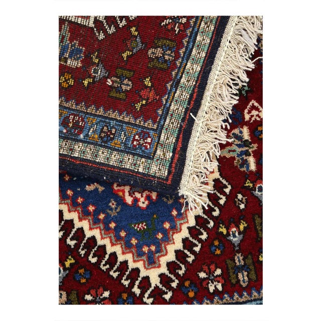 Pasargad Persian Yalameh Rug For Sale - Image 4 of 4