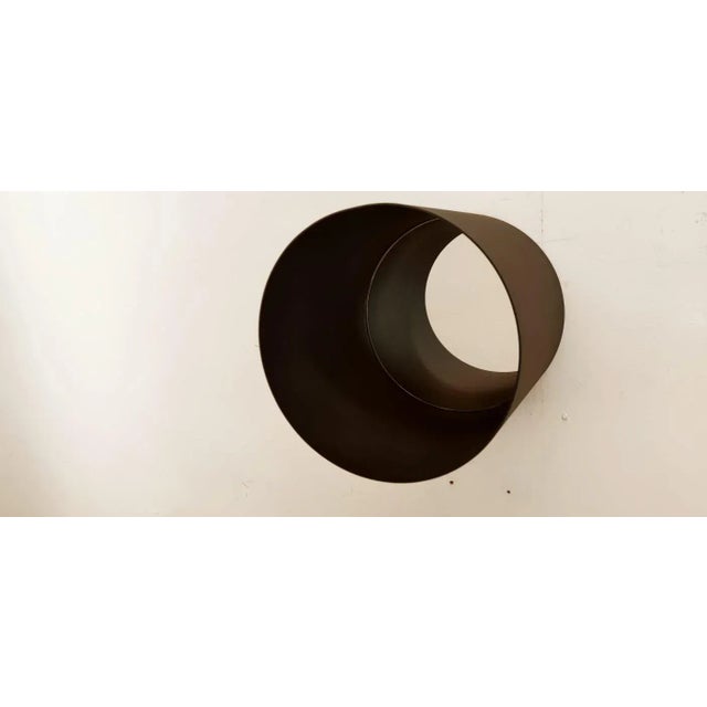 Metal Cylindrical Tube Mirror For Sale - Image 7 of 10