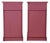 Antique Red Painted Bedside Tables, 1900s, Set of 2 For Sale - Image 9 of 11
