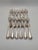12 Cake Forks, In Silver Metal, By Boulenger\. Very beautiful and elegant series of 12 cake forks made by the Boulenger...