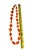 Vintage Chunky Natural Salmon Coral Necklace 9.5" H For Sale - Image 12 of 12