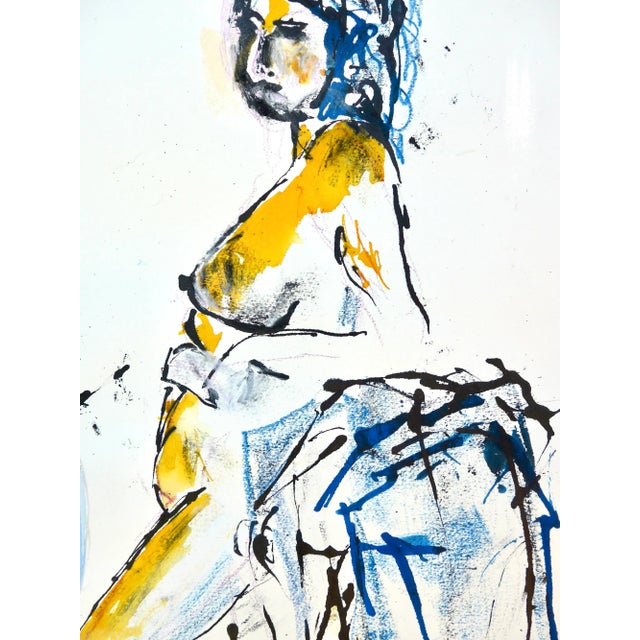 2020s Martha Holden "Modern Woman" Contemporary Figurative Female Nude Painting. For Sale - Image 5 of 7