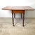 Antique Style American Drop-Leaf Table — Spool-Turned Legs, Brass Casters, Warm Hardwood Top For Sale - Image 4 of 12